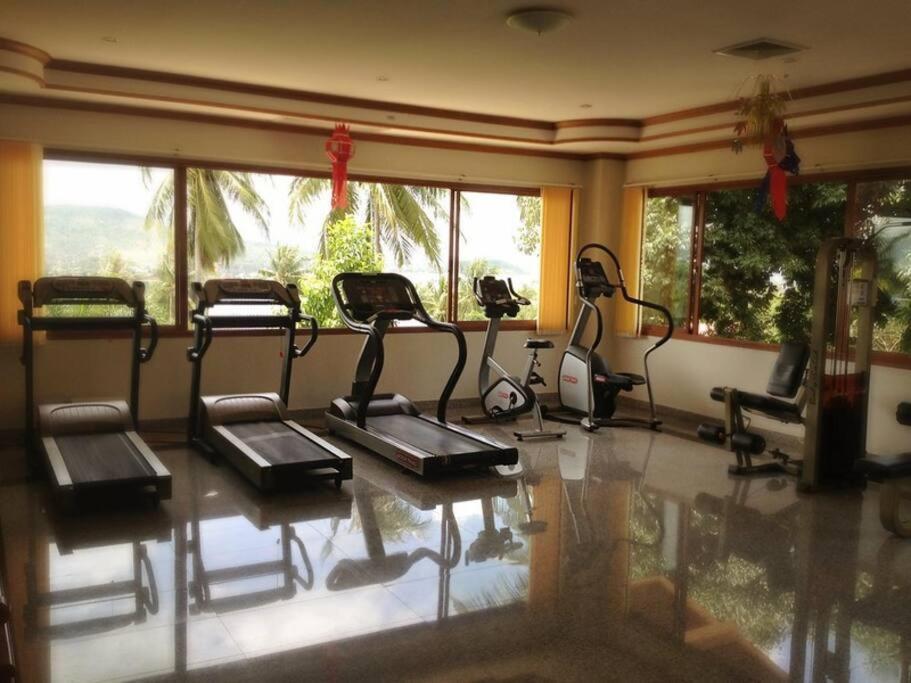 Serenity Shores - 2 King Bed - Beachfront Penthouse Lejlighed Koh Samui